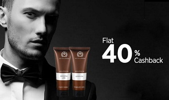 India Desire : Paytm- The Man Company Collection At Flat 40% Cashback 